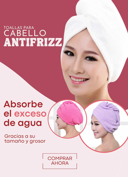 SUPER DESCUENTO💥TOLLA PARA CABELLO  ANTI-FRIZ