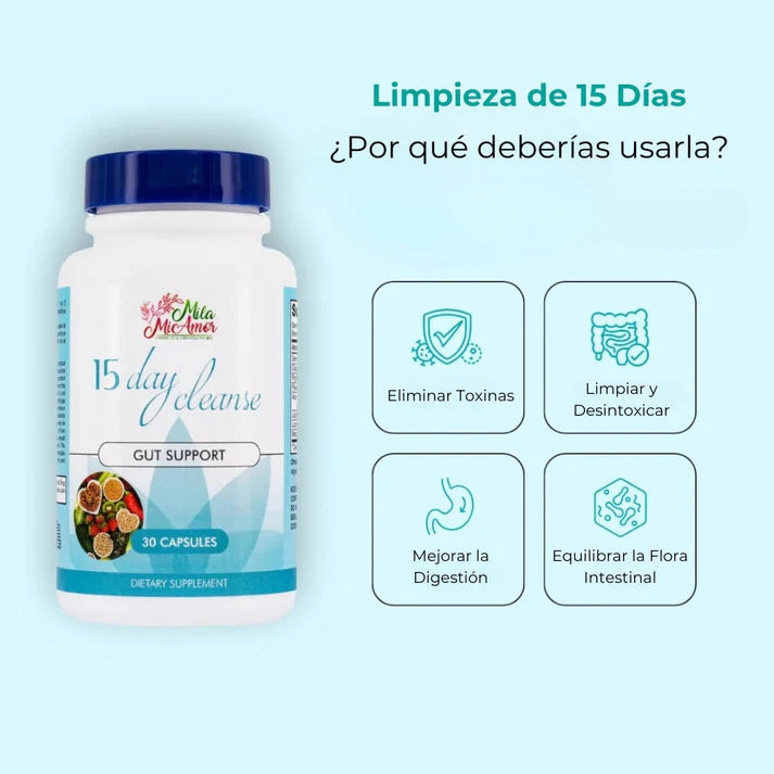 PRODUCTO EXCLUSIVO! Limpieza de 15 Días + Guía de alimentación