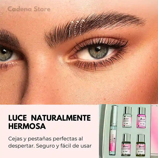 Kit Lifting De Pestañas y Laminado de Cejas en CASA + Tutorial gratis