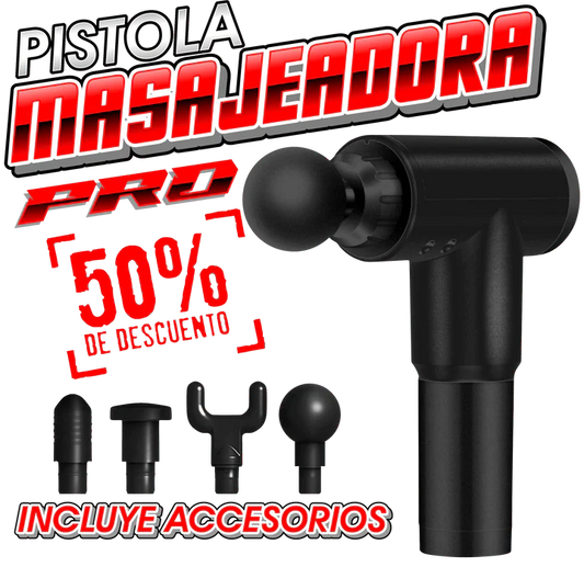 MASSAGER GUN® Relaja Tu Cuerpo en casa!